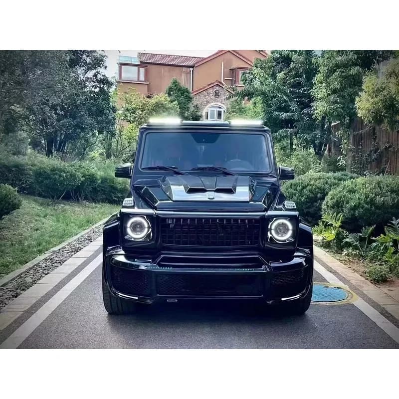 Universal Bodykit G Class W463 2004-2018 Upgr To W464 2019-2024 Bra-BuS Style Grill Front Rear Bumper Convert Kit