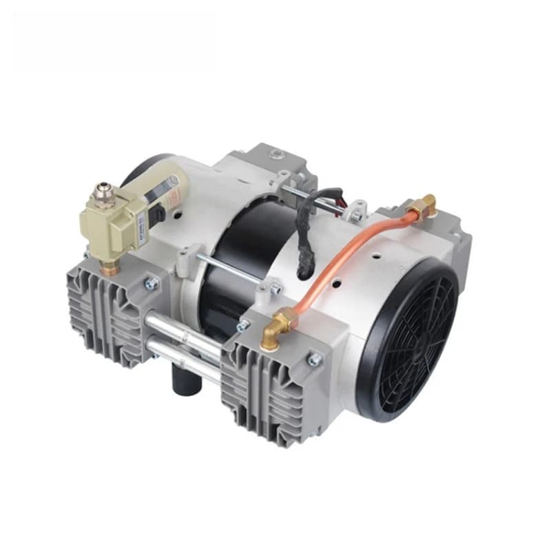 Vacuum pump head four-cylinder air compressor high-precision opposition