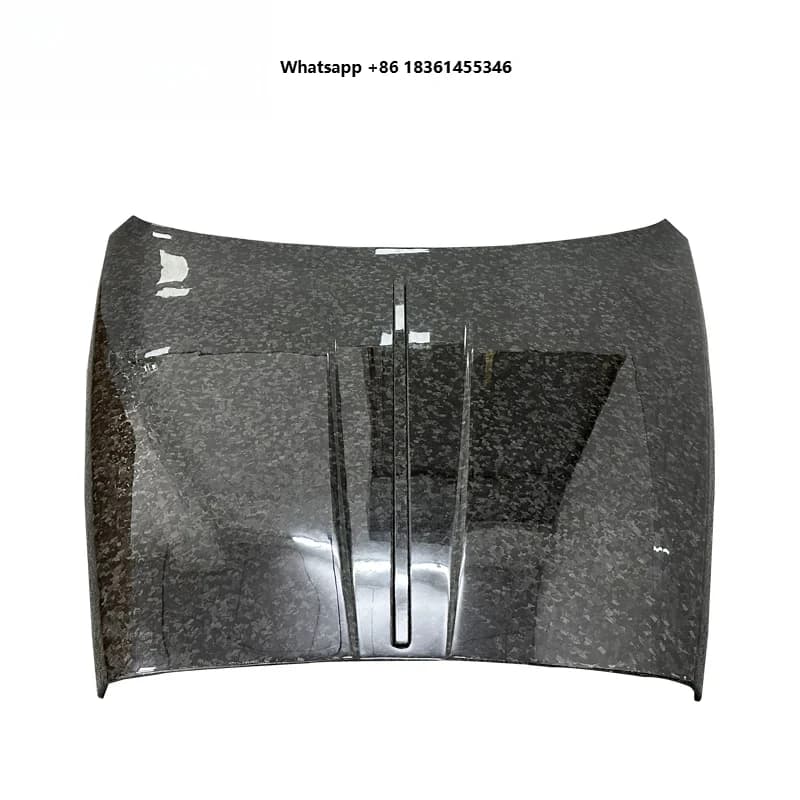 Car MSY Style Dry Full Forged Carbon Fiber Hood Bonnet FOR 2018-2019