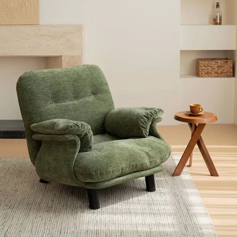 Meditation Dining Living Room Chairs Reading Single Bedroom Reading Living Room Chairs Sofa Foldable Sillones Furniture Home