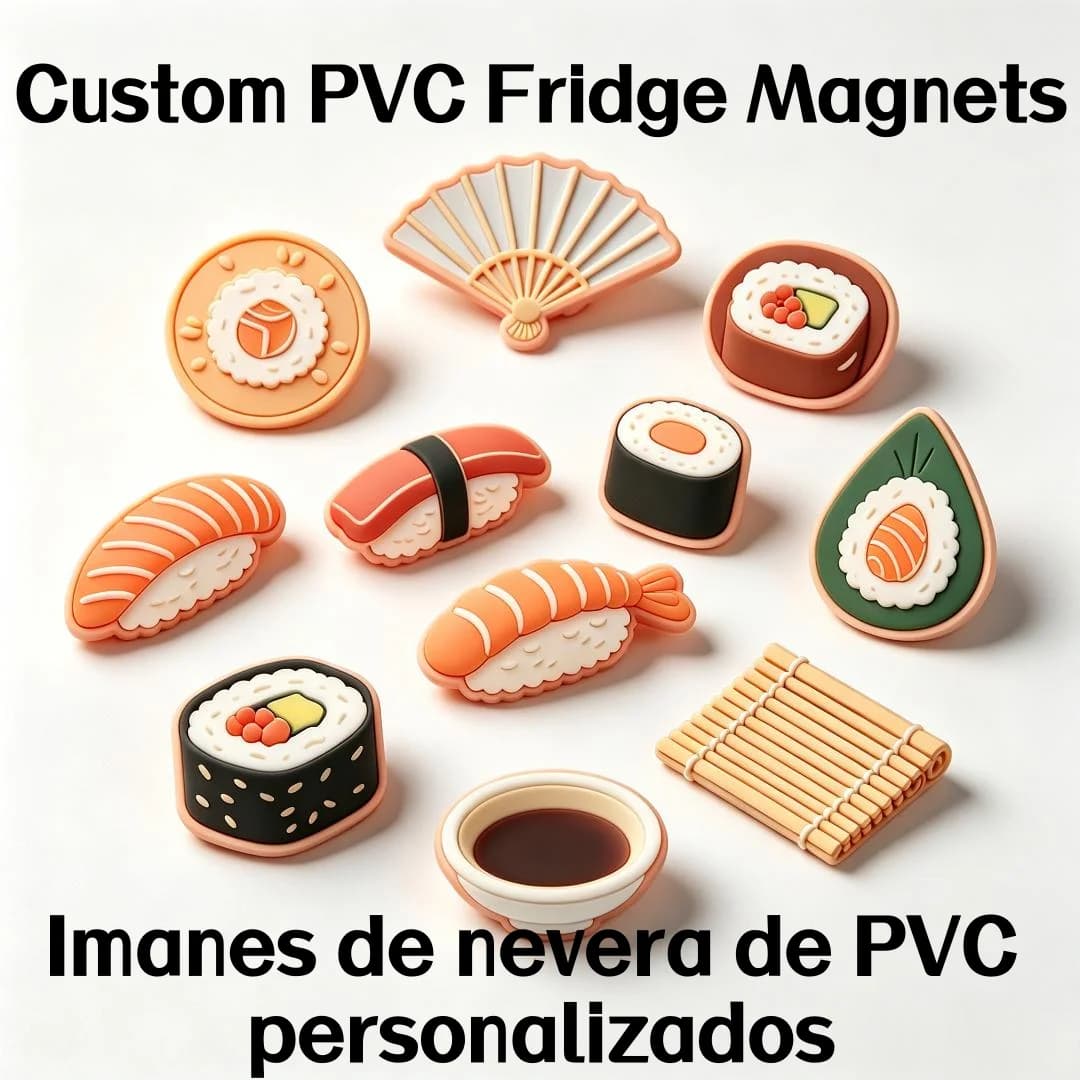 Wholesale Custom Design Refrigerator Magnets Soft PVC Rubber Fridge Magnet Creative Soft Rubber Magnetic Sticker Strong Adhesion