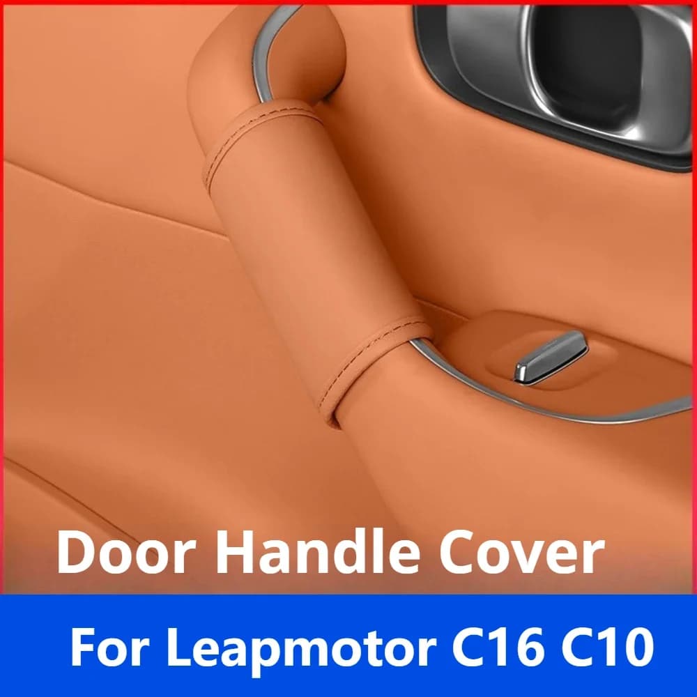 Fit For Leapmotor C16 C10 Door Handle Cover Tailgate Handle Protective Cover Anti-Scratch Anti-Collision Exterior Modification