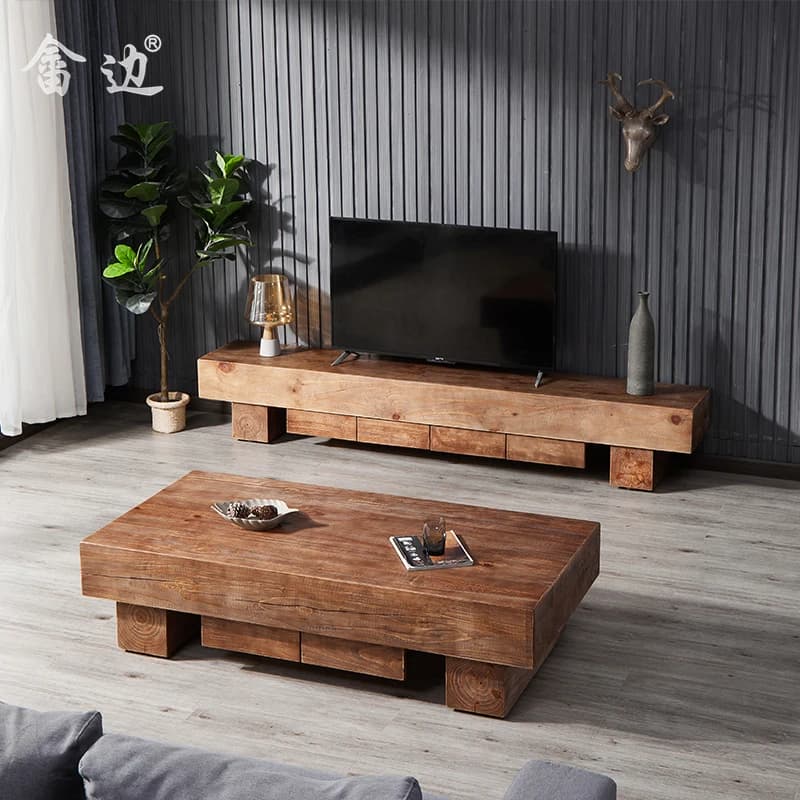 Decor Black Coffee Table Designer European Nordic Stylish Coffee Table Minimalist Retro Stolik Kawowy Living Room Furniture