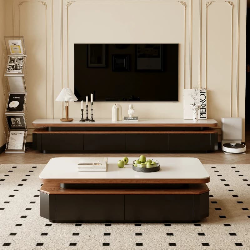 Wooden Storage Living Room Coffee Tables Black Low French Living Room Coffee Tables Designer Mesa De Centro Furniture For Home
