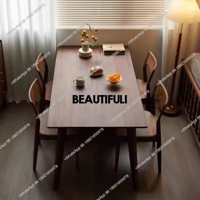 Design Square Dining Tables Wood Sets Restaurant Nordic Modern Kitchen Dining Tables Home Center Juegos De Comedor Furniture