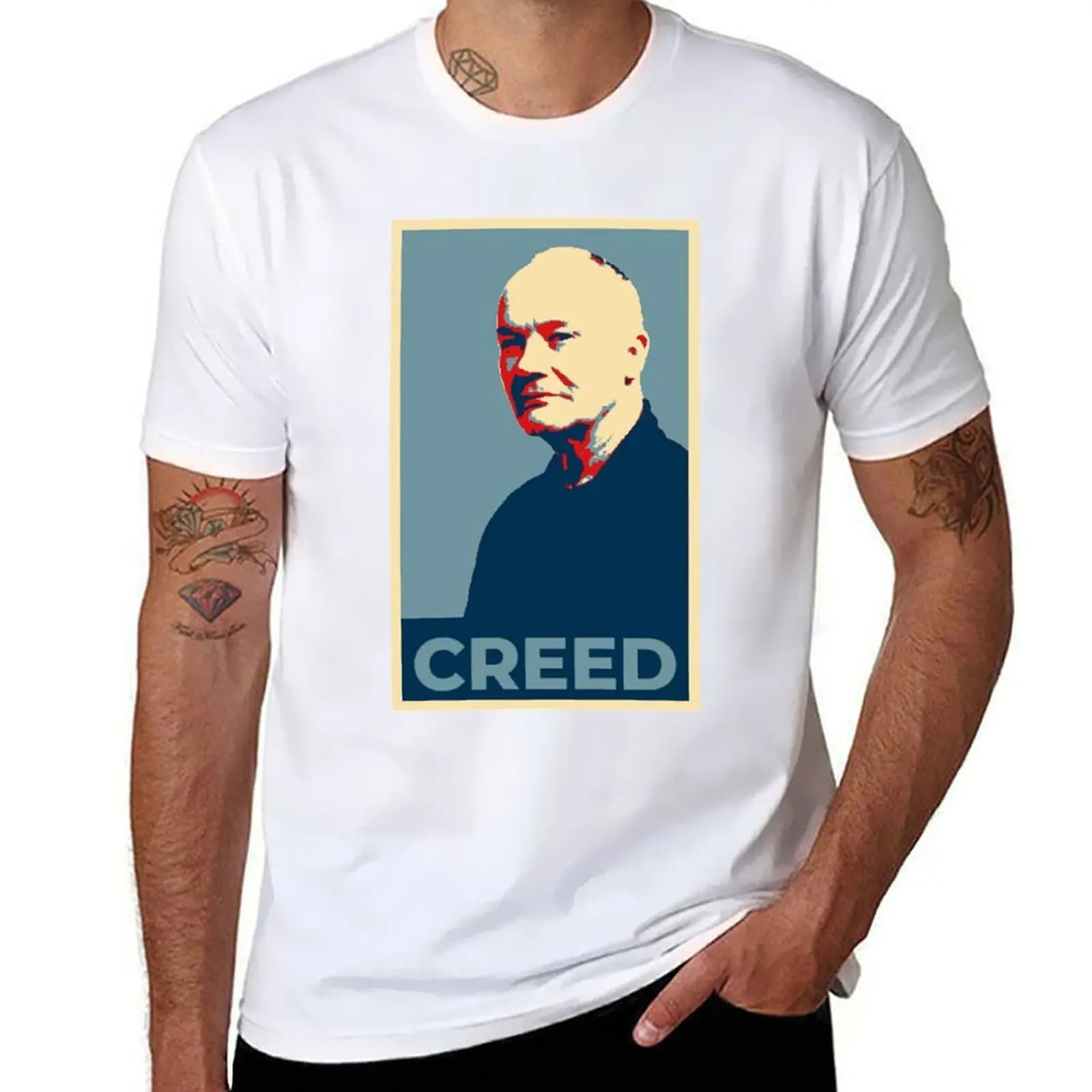 The Office Creed for President T-Shirt man t shirt cotton high quality black cotton t-shirt plain for man package T-Shirt