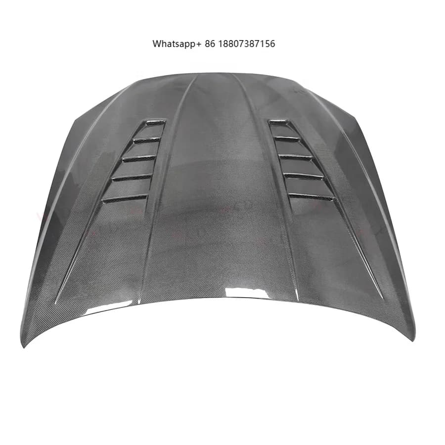 2011-2016 forBMW 6 Series F06 M6 Front Engine Hood Cover Bodykit Dry Carbon Fiber Bonnet New Condition