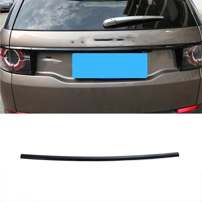 For Land Rover Discovery Sport L550 ABS Silver/Black Rear Trunk Tailgate Tail Trim Car Decoration Strips Exterior Accessories
