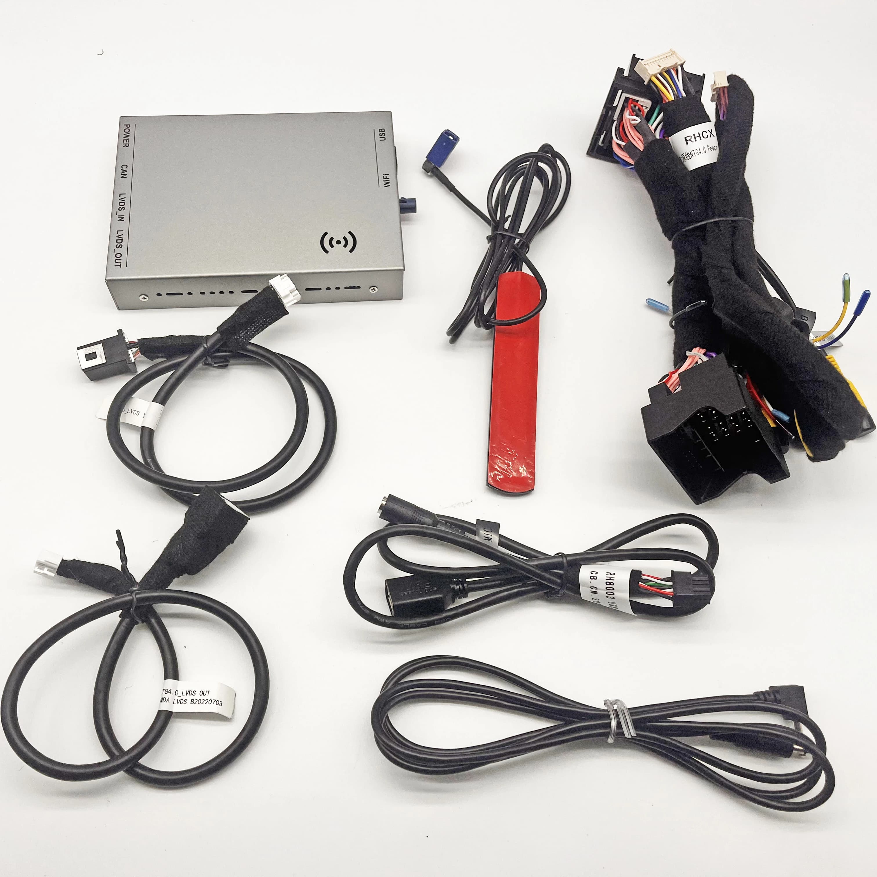 Wireless Carplay Decoder Use Iphone For Central Control Screen Upgrade Of Benz NTG 4.0 GLC Series