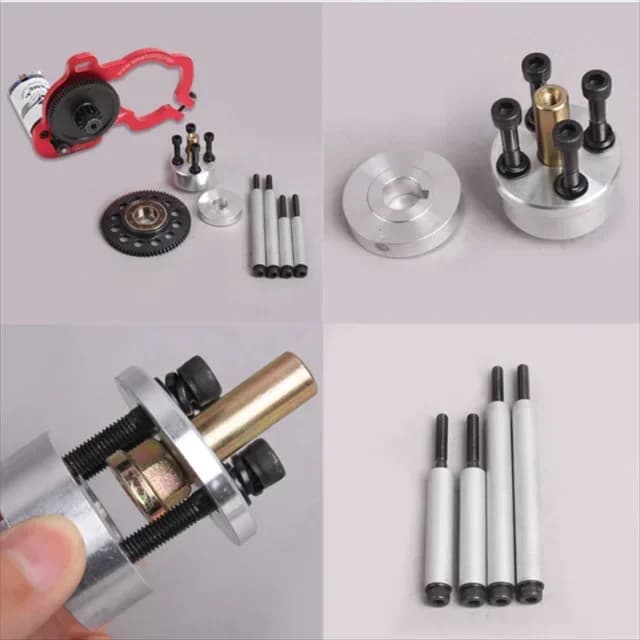Cross-b Special Electric Starter Kit For 30CC-60CC Gas Engine Suitable For EME35 DLE3035RA 55 60 Engine Airplane Fixed Wing DIY