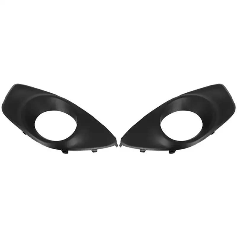 FOR Marcos decorativos para coche cubierta para faros antiniebla delanteros, para Santa Fe 2010-2012, 86523-2B700, 86524-2B700,