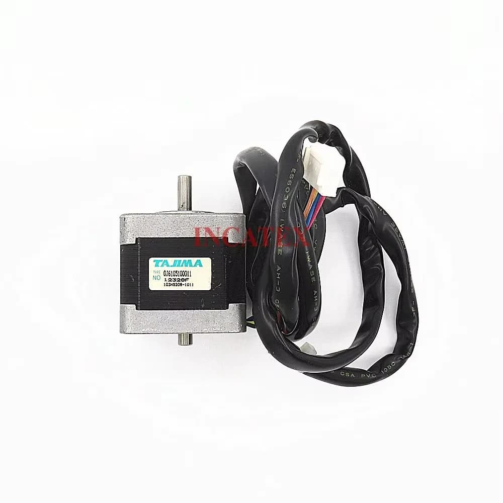 0J6105100013 Good Quality Tajima Embroidery Machine Spare Parts Original Pulse Motor For Thread Trimming Box