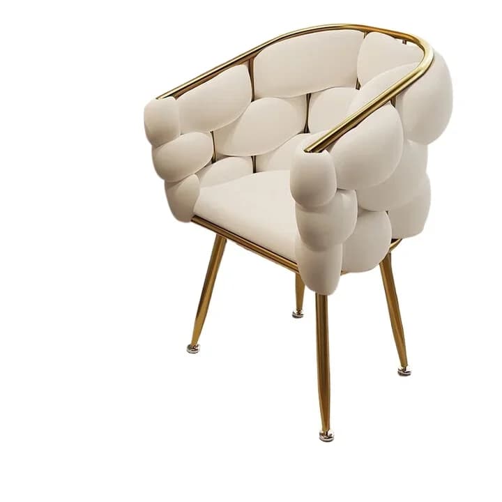 Nordic ins bubble chair simple and comfortable makeup stool dressing chair light luxury