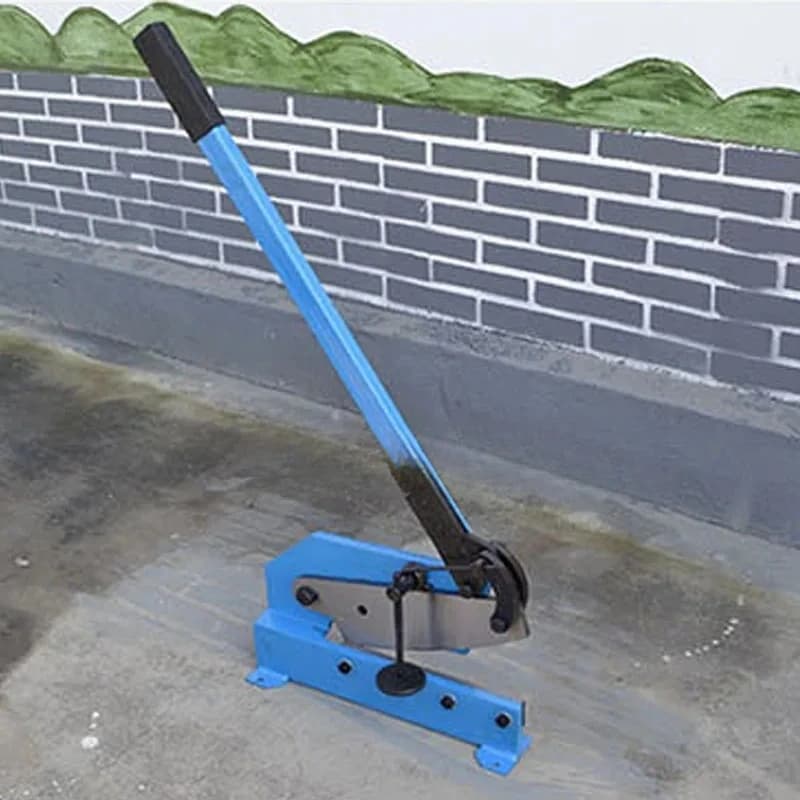 12 Inch Manual Iron Sheet Shears Industrial Hand Metal Plate Shearing Machine for Stainless Steel Copper Aluminum Cutting
