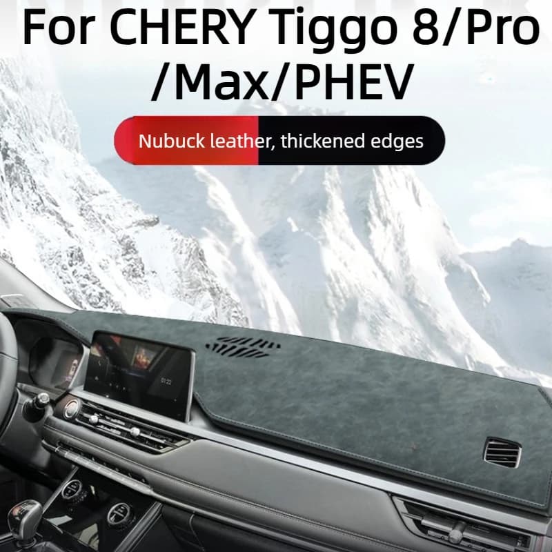 Car Dashboard Cover For CHERY Tiggo 8/Pro/Max/PHEV  Accessories 2023,Anti-Reflective Noise Reduction Washable Wear-Resistant