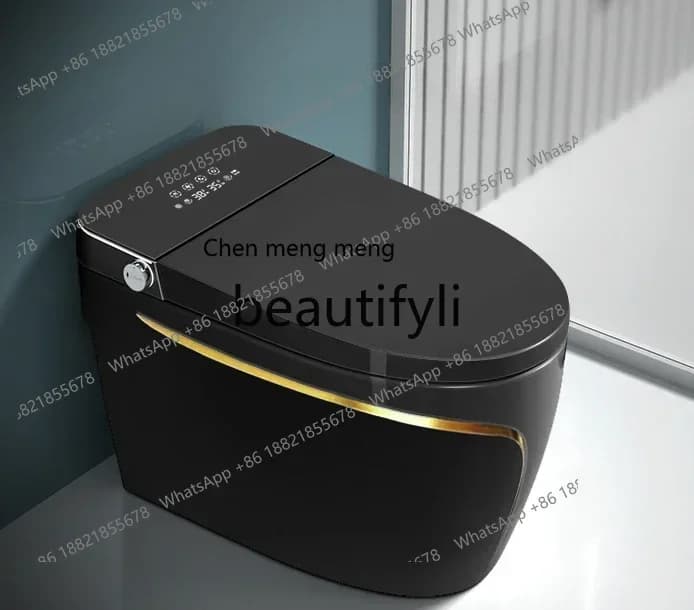 182QNew color smart toilet black gold gray color gold smart toilet integrated household without water pressure limit