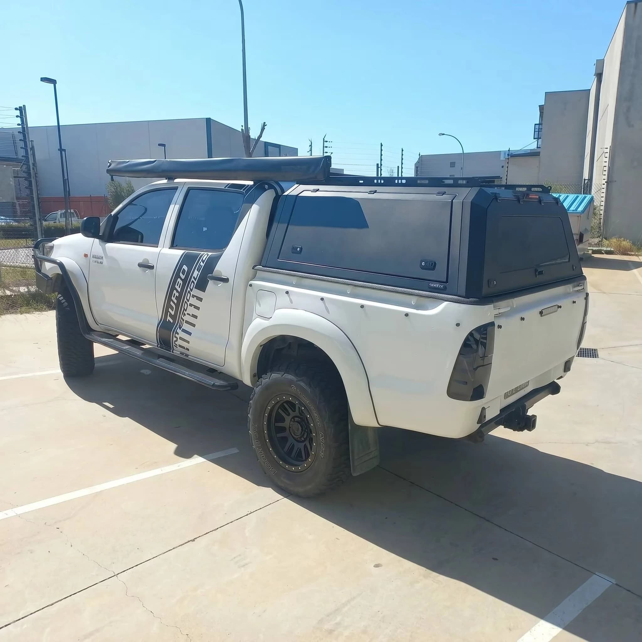 Double Cab Removable Ute  Canopy for Pickup Hilux/Ford Ranger Canopy/Toyota Double Cab Camper Shell OEM Custom