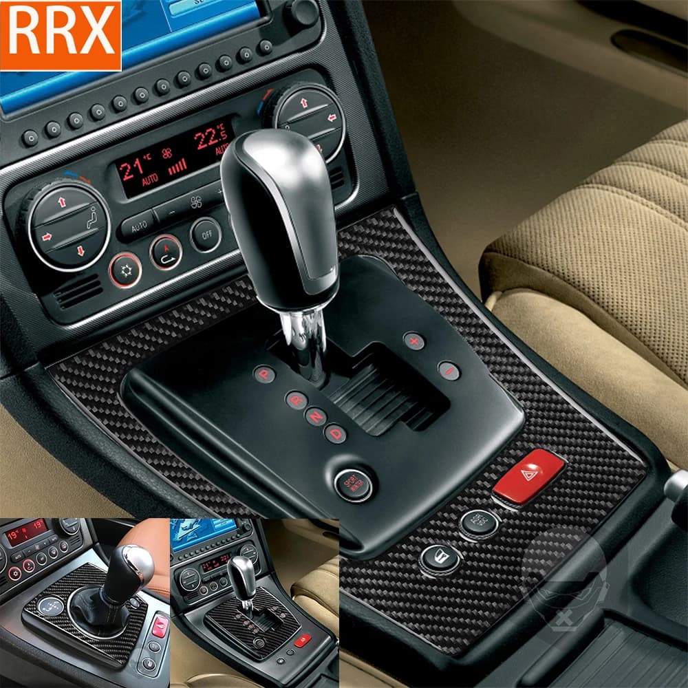For Alfa Romeo 159 05-23 Brera Spider Gear Shift Parts Kit Tuning Real Carbon Fiber Sticker Sportwagon Car Interior Accessories
