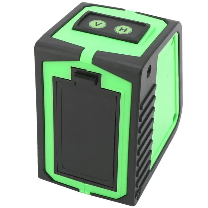 Portable mini, laser infrared level, green light 2-wire high-precision level, automatic leveling