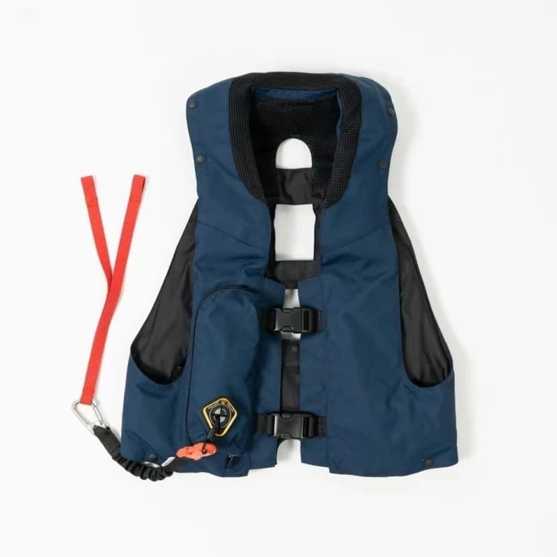 Equestrian inflatable armor Child safety protection Riding breathable protective vest Vest equipment