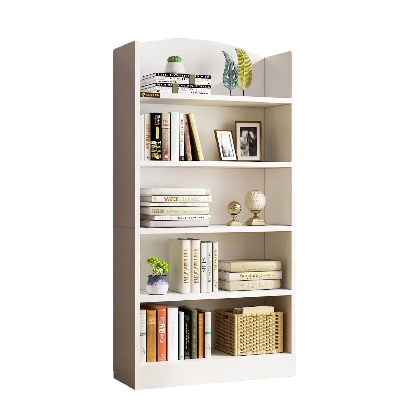 -For Modern Vintage Wooden Bookshelf for Home Hotel or Office Dropshipping Furniture Shelving Display Rack for Bedroom&