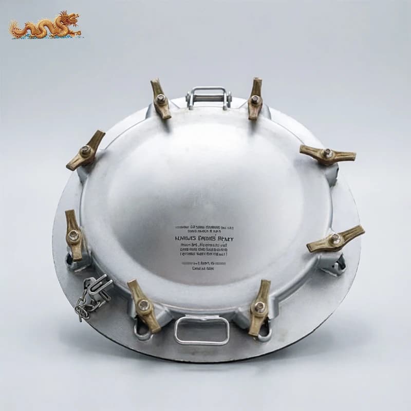 ISO Tank Container Manhole 316L Stainless Steel Quick Opening Manway Top Loading Valve