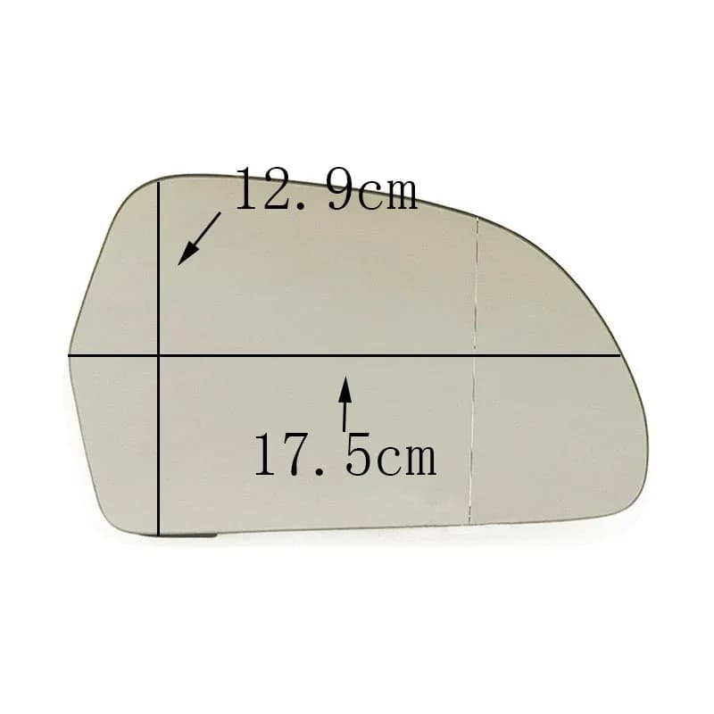 For AUDI A4 B8 2009-2012 A6 C6 2009-2011 Q3 2013-2018 Auto Left Right Heated Wing Rear Mirror Glass 8T0857535E 8T0857536E