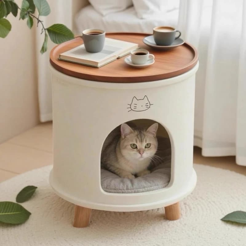 Princess Nordic Nightstands Nature Wood Organizer Living Room Adult Bedside Table Bedroom Bookshelf  Szafki Nocne Furniture Home