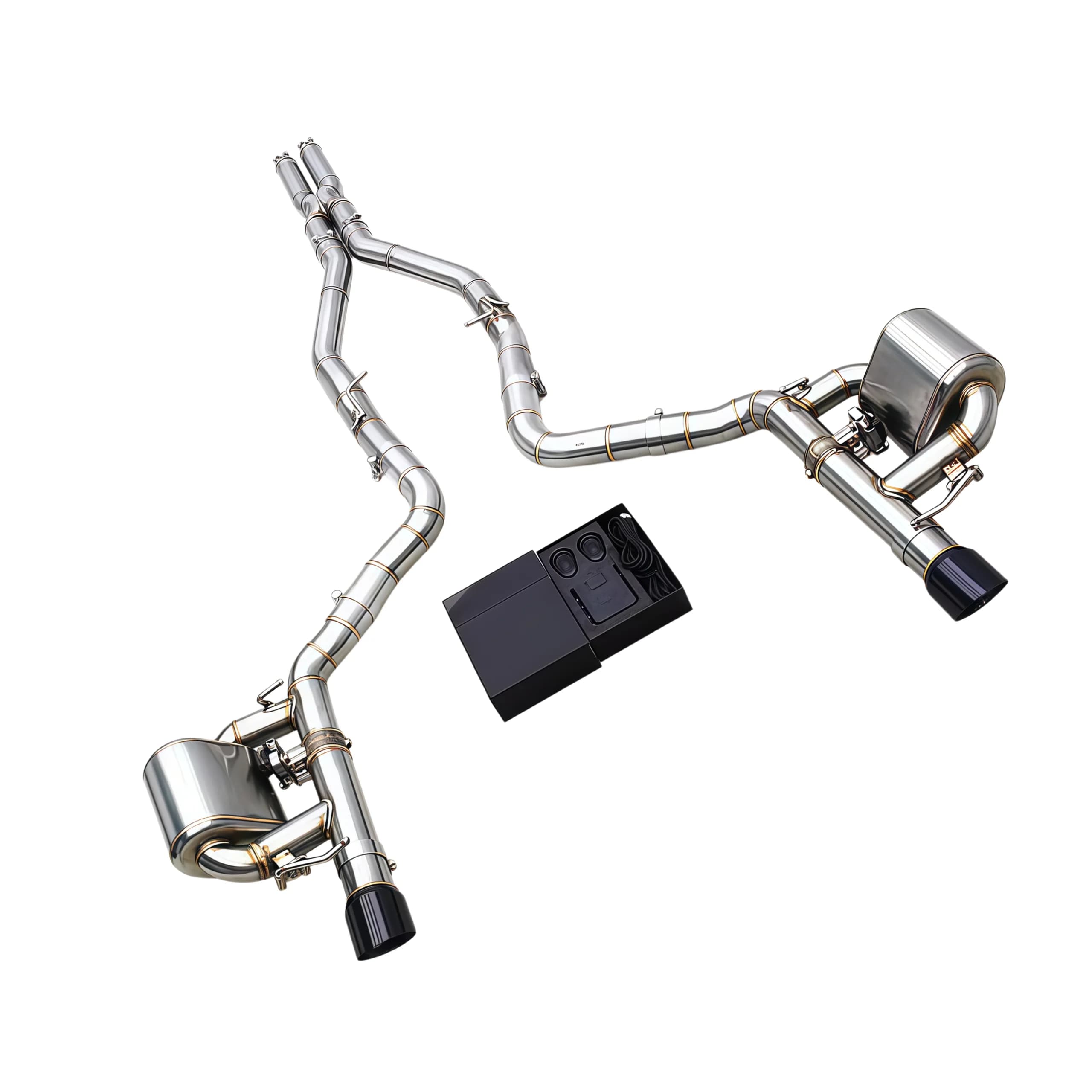 OEM Valvetronic Exhaust Catback System for Dodge Challenger V8 5.7L 2009-2014 SS304 Muffler Car Exhaust Pipes Performance Tuning