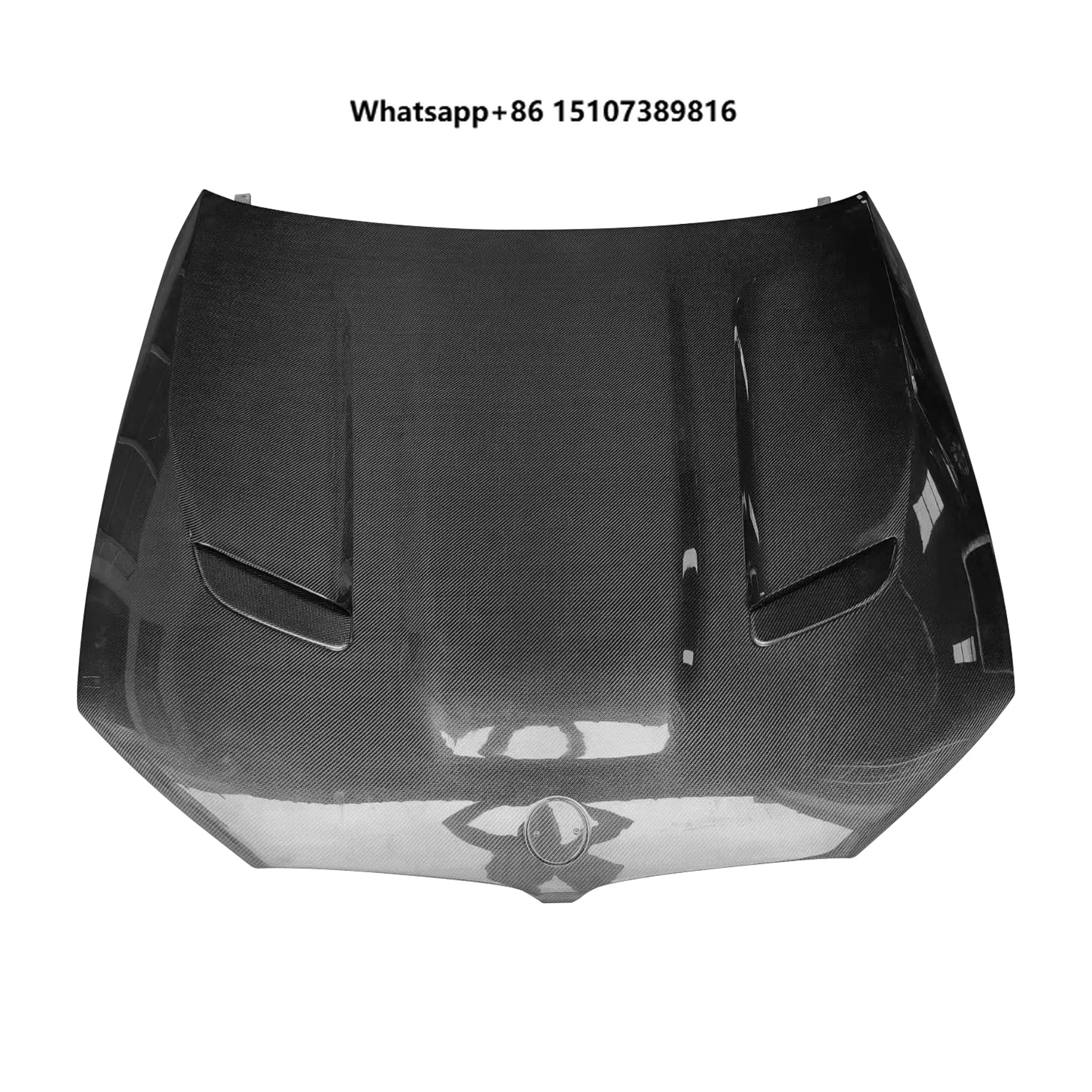 Good Fitment CS-B Style Carbon Fiber Front Hood Engine Bonnet for 5 Series G30 2018+ Replacement Accessories Engine Hood