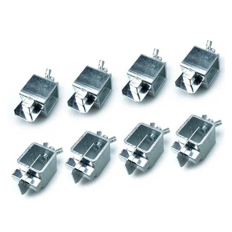 652F 8Pcs Butt Welding Clamps Small Welding Clamps Auto Body Panel Clamps for Welding Car Door Skin Panel