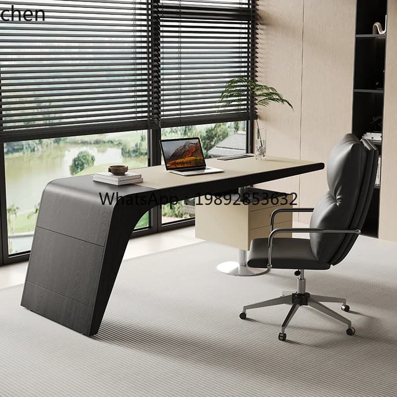 minimalist desk light luxury modern study desktop computer desk home writing workbench desk