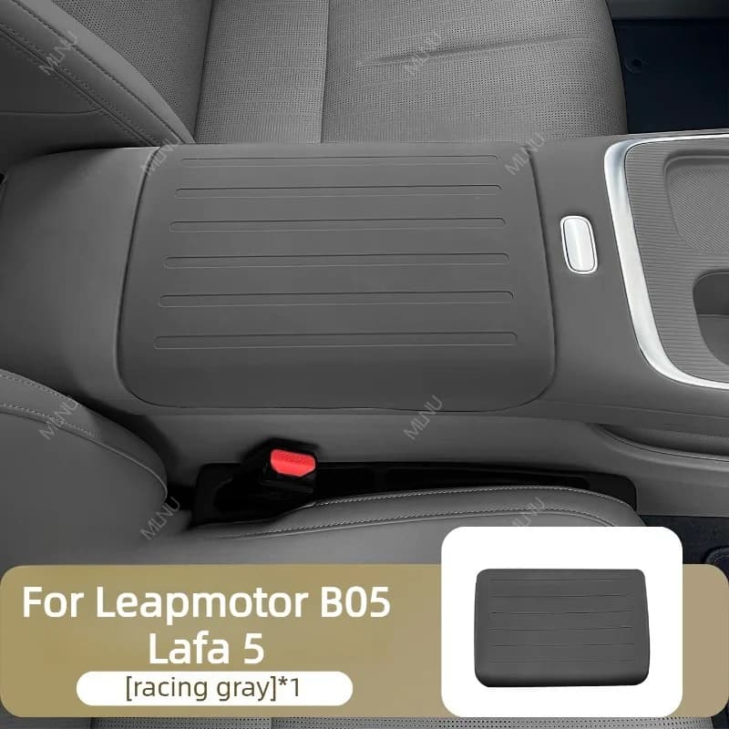 Center Console Cover For Leapmotor B05 Lafa 5 Accessories,Silicone Material,Scratch-Proof,Cushioning,Silent Shock Absorption