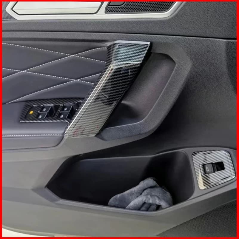 Car Styling For VW Volkswagen Tiguan 2010-2021 Door Handle Holder Cover Trim Decorative Moulding Auto Parts Accessories