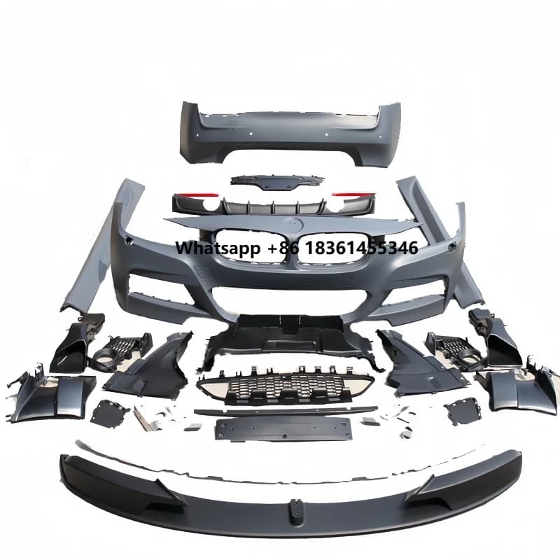 for the 3 Series Touring F31 Model. Comes with MP Large Bumper Kit, Including Front and Rear Bumpers