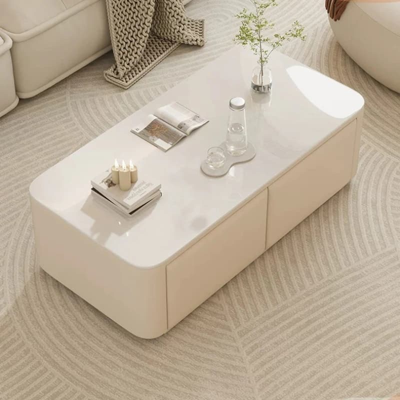 Nordic Luxury Coffee Table Modern Living Room Clear Designer Simple Coffee Table Minimalist Aesthetic Couchtisch Home Furniture