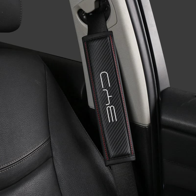 2Pcs Soft Breathable Seat Belt Shoulder Protector Pads For BYD Atto3 Seal Dolphin Han Tang Comfort Driving Interior Accessories