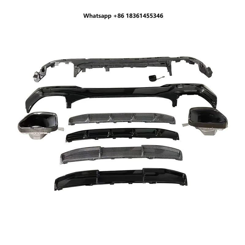 21 For  4 Series G22 retrofit 440D large mouth two door convertible with rear lip throat