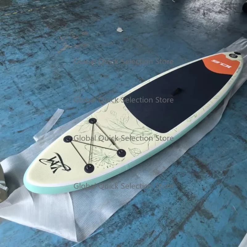 HiSea C1 Inflatable Sea Fishing Boat Paddle Boat Inflatable Fishing Kayak with Paddle for Sale