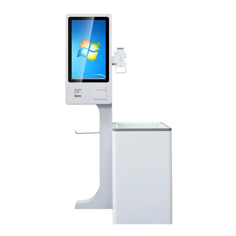 RFID self-checkout table unmanned new retail self-service end point collection and scanning machine clothing store RFID super