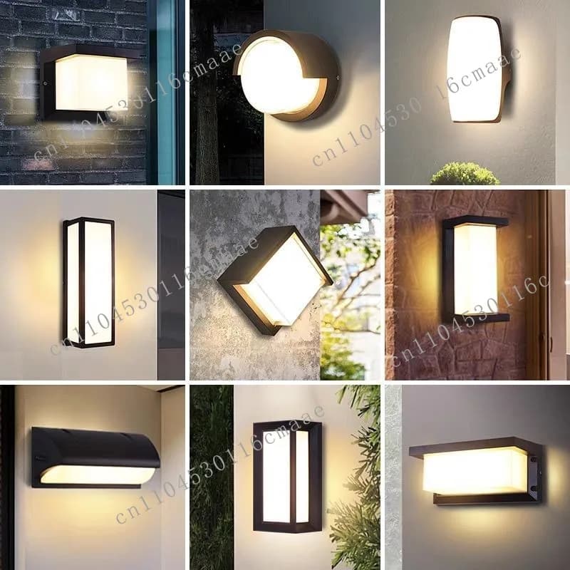 Internet celebrity wall lamp Outdoor garden  Induction solar  Chinese wall  Internet celebrity wall factory