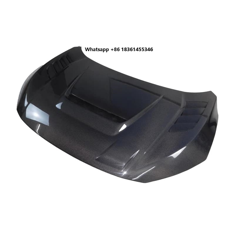 for 2017-2019 Hon Da Ci Vic FK7 Engine Hood Cover Carbon Fiber Bonnet Hood Front Hood