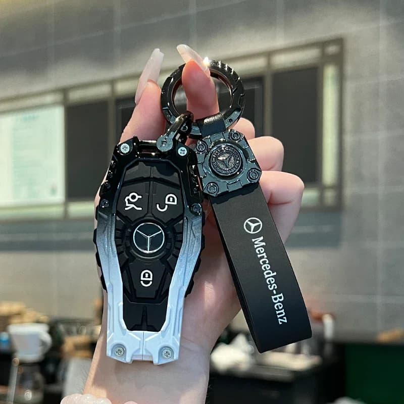 Car Key Cover Fob Case Shell for Mercedes Benz A B C E Class GLS GLA GLK GLC CLS CLA AMG W204 W205 W212 W463 W176