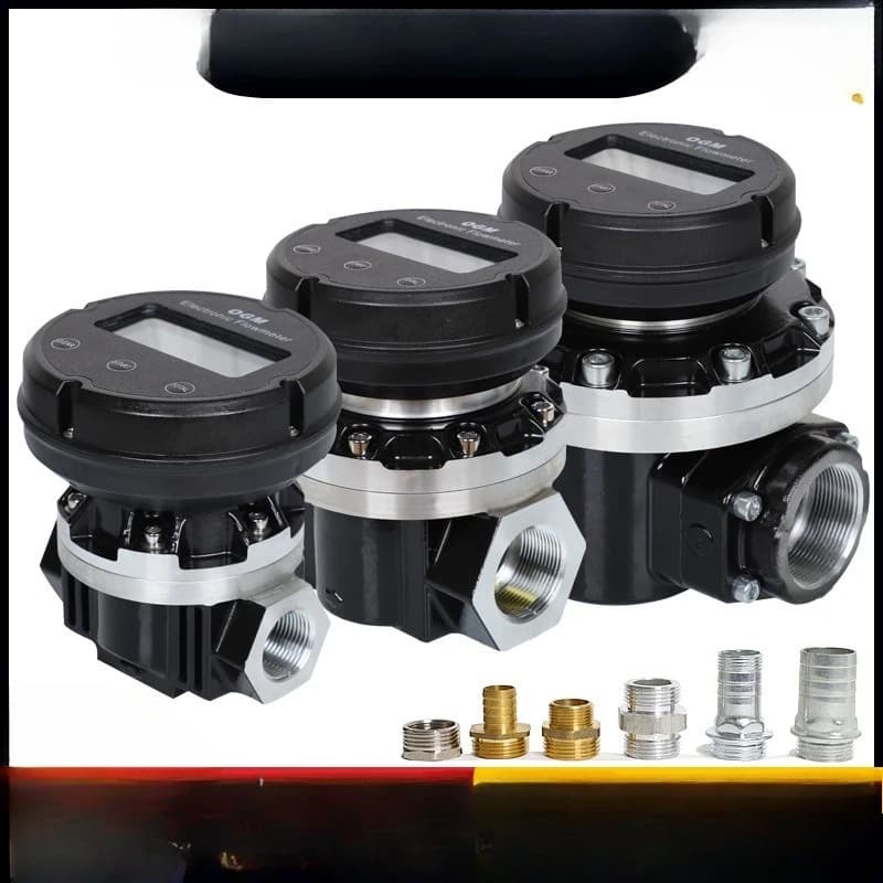 Elliptical gear flowmeter, diesel  electronic digital display meter