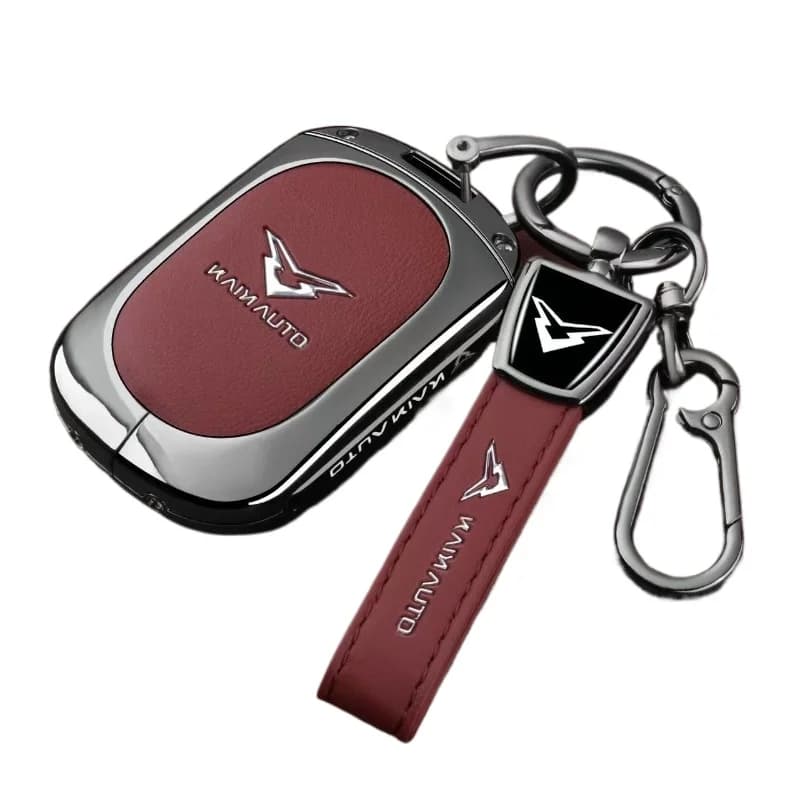 Zinc Alloy Key Fob Cover for 2026 COWIN Kunlun/X7 IHD - Protective Case Shell with Keychain, Anti-Drop & Scratch Proof