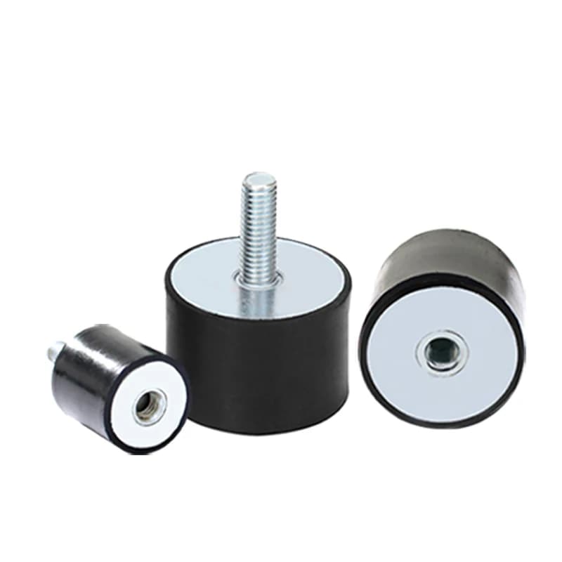 1PCS Rubber Shock Absorber Mounts M8x23mm M10x28mm Dia 25/30/40/50/60/70/75mm Anti Vibration Bobbin Isolator Damper Type VD