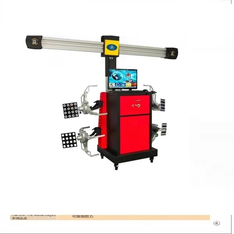 Three-point Fixture Positioner for Four-wheel Positioning of Cars, Suitable for All Models of Cars