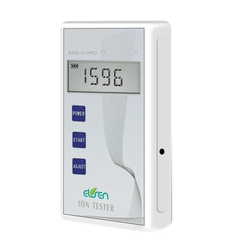 Solid negative ion detector AES-20/10PRO silica gel powder tomarin textile ion concentration meter