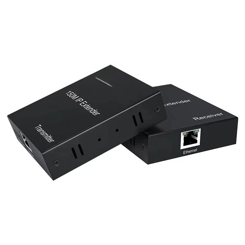 150m IP Extender for Home Theater Systems 7.1 Channels Metal Construction One-to-Many IP Cable for Computer     Sending