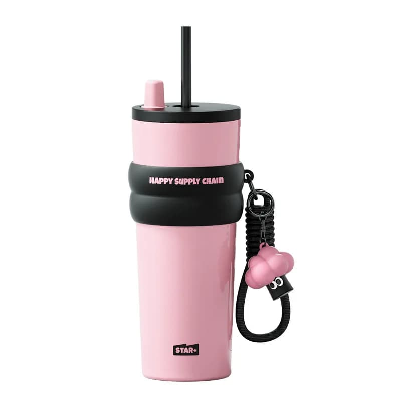 Stainless Steel Thermos Water Bottle Portable Sport Vacuum Flask Keeps Cold and Heat Thermal Mug Insulated Car Tumbler Cup